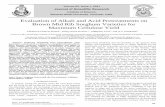 Evaluation of Alkali and Acid Pretreatments on Brown Mid ...