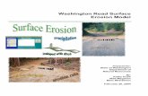 Washington Road Surface Erosion Model