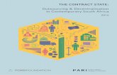 Outsourcing & Decentralisation in Contemporary South Africa