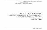 Marine Corps Counseling and Mentoring Program