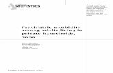 Psychiatric morbidity among adults living in private ...