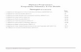 Diploma Programmes Programme Summary & Fee Details