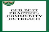 OUR BEST PRACTICE: COMMUNITY OUTREACH