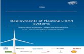Deployments of Floating LiDAR Systems