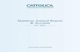Statutory Annual Report & Account - Cattolica