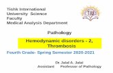 2, Thrombosis - Lecture Notes - TIU - Lecture Notes