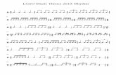 LGSO Music Theory 2019: Rhythm - Lake Geneva Orchestra