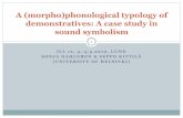 A (morpho)phonological typology of demonstratives: A case ...