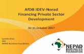 AfDB IDEV-Norad Financing Private Sector Development