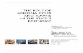 THE ROLE OF ARIZONA CITIES AND TOWNS IN THE STATE’S …