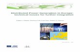 Distributed Power Generation in Europe: technical issues ...