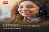 REFERENCE GUIDE Support operations handbook