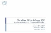 MicroBlaze 32-bits Softcore CPU implementation in ...
