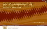 Policy Framework for the Accreditation of Diversion ...