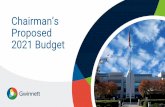 Chairman’s Proposed 2021 Budget - Gwinnett County