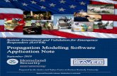 Propagation Modeling Software Application Note