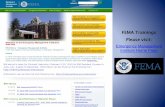 FEMA Trainings Please visit