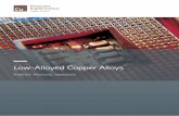 Low-Alloyed Copper Alloys - Kupferinstitut