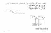 69-2379 A: Reverse Osmosis Filtration System