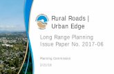 Rural Roads | Urban Edge
