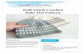 Puff Stitch Crochet Baby Hat Pattern - Amazon Web Services