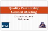 Quality Partnership Council Meeting