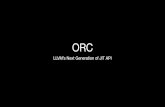 LLVM Dev Meeting 2016 - ORC