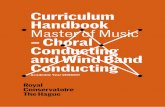 Curriculum Handbook Master of Music – Choral Conducting ...