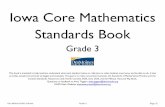 Iowa Core Mathematics Standards Book