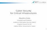 Cyber-Security for Critical Infrastructures