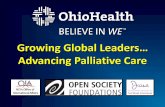 Growing Global Leaders… Advancing Palliative Care