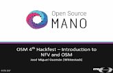 OSM Hackfest - Introduction to NFV and OSM