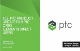 102 PTC PRODUCT UPDATE FOR PTC CREO ELEMENTS/DIRECT …