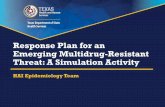 Response Plan for an Emerging Multidrug-Resistant Threat ...