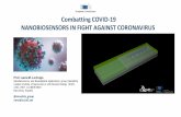 Combatting COVID-19 NANOBIOSENSORS IN FIGHT AGAINST ...