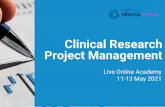 Clinical Research Project Management