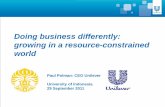 Doing business differently: growing in a resource ...