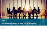 Best Strategies to Get the Most Out of Office 365