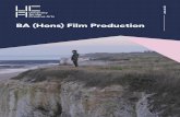 BA (Hons) Film Production