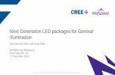 Next Generation LED packages for General Illumination