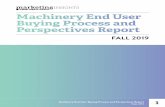 Machinery End User Buying Process and Perspectives Report