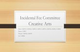 Incidental Fee Committee Creative Arts - WOU