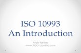 ISO10993 AnIntroduction