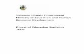 Solomon Islands Government Ministry of Education and Human