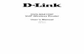 DVG-N5412SP VoIP Wireless Router Userâ€™s Manual