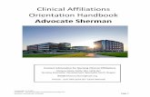 Clinical Affiliations Orientation Handbook