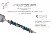 Mu3e Experiment Update