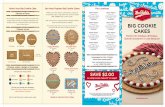 Download Big Cookie Cake Brochure - Mrs. Fields