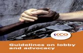 Guidelines on lobby and advocacy - Icco