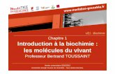 Introduction   la biochimie - Universit© Virtuelle Paris 5